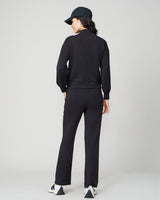 Mockneck Modal Top & Wide Leg Pant