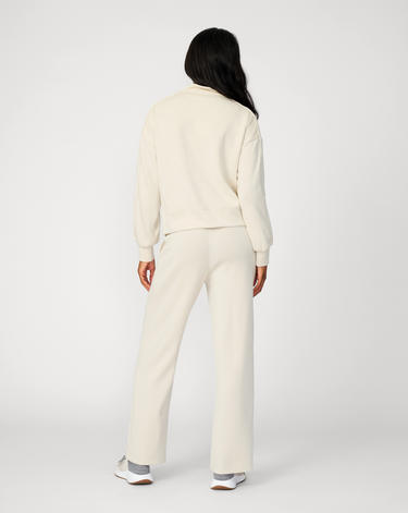 Mockneck Modal Top & Wide Leg Pant