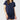 Soft Knit Short Set, Navy