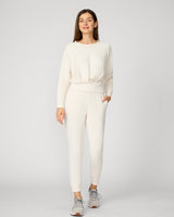 Yummy Crewneck & Jogger Lounge Set Whitecap Grey