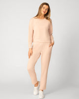 Crochet Trim Knit Set