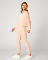 Crochet Trim Knit Set