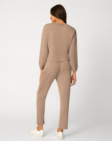 Crochet Trim Knit Set