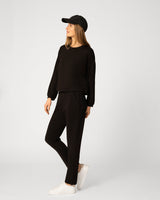 Crochet Trim Knit Set