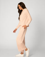 Crochet Zip Front Pant Set