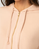 Crochet Zip Front Pant Set