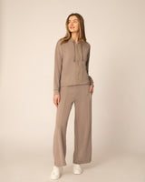 Crochet Zip Front Pant Set