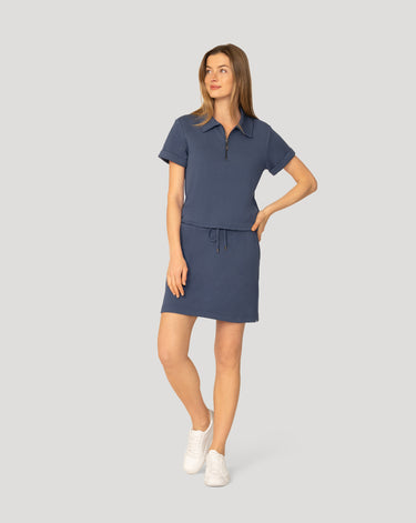 Piqué Polo Skort Set