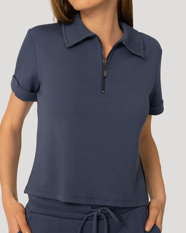 Piqué Polo Skort Set