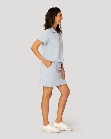 Piqué Polo Skort Set