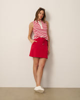 Snap Front Tank and Skort Set