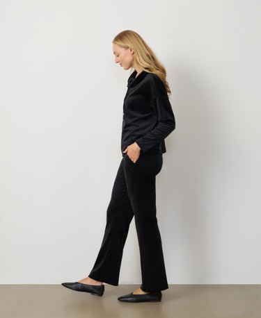 Cowl Neck Wide Leg Pant Set