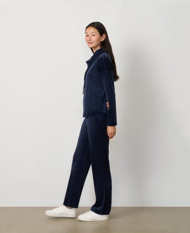 Cowl Neck Wide Leg Pant Set
