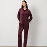 Cowl Neck Wide Leg Pant Set