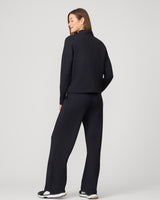 Grommet Detail Top & Wide Leg Pant Lounge Set