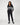 Striped Polo & Jogger Lounge Set Jet Black & Whitecap Grey