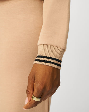 Boat Neck Top & Wide Leg Pant Lounge Set