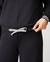 Boat Neck Top & Wide Leg Pant Lounge Set