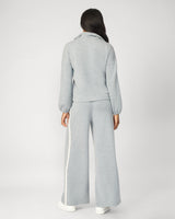 Half Zip Pullover & Wide Leg Pant