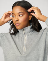 Half Zip Pullover & Wide Leg Pant