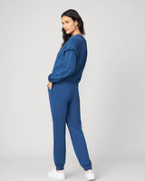 Ruffle Sleeve Sweatshirt and Jogger Set