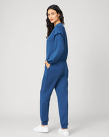 Ruffle Sleeve Sweatshirt and Jogger Set