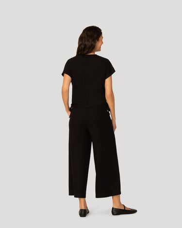 Triple Rib Shirred Top and Pant Set