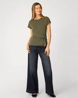 Side Tie Tee