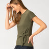Side Tie Tee
