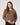Leopard Cropped Modal Sweatshirt Leopard Toss Brown