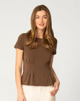 Pintuck Tee