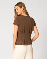 Pintuck Tee