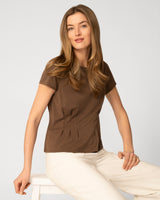 Pintuck Tee