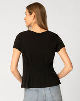 Pintuck Tee