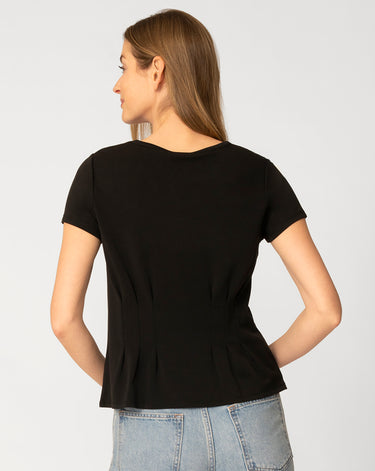 Pintuck Tee