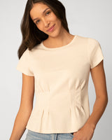 Pintuck Tee