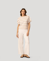Striped Modal Dolman Tee