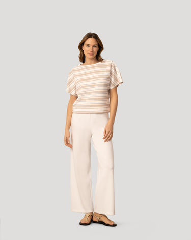 Striped Modal Dolman Tee