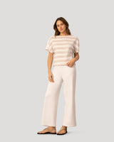 Striped Modal Dolman Tee