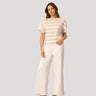 Striped Modal Dolman Tee