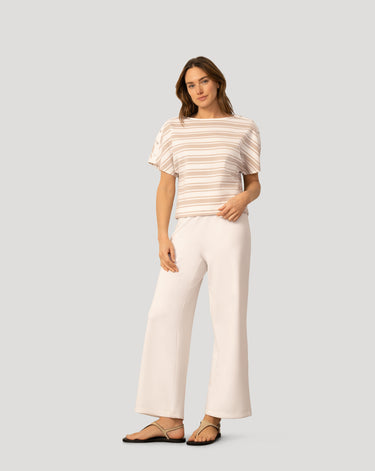 Striped Modal Dolman Tee