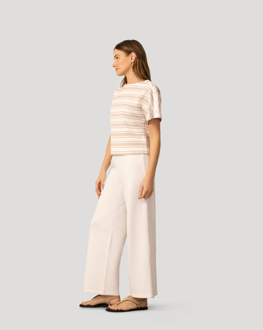 Striped Modal Dolman Tee