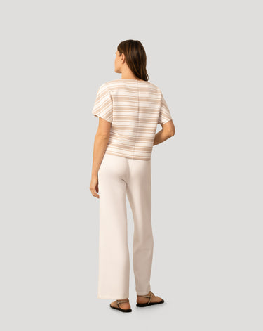 Striped Modal Dolman Tee