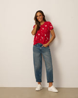 Essential Printed Star Tee