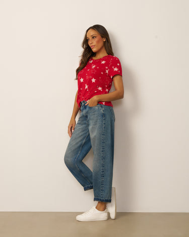 Essential Printed Star Tee