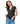 Braided Crochet Trim Pleated Top