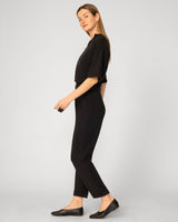 Cropped Barrel Drawstring Pant