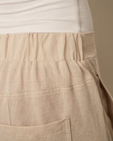 Cotton Blend Utility Barrel Pant