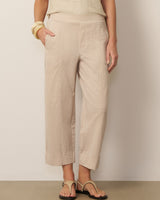 Cotton Blend Utility Barrel Pant