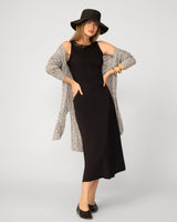 Side Ruching Midi Dress